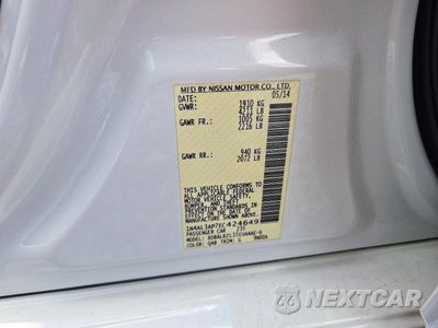 Zdjęcie 12 z 12 samochodu: 2014 NISSAN ALTIMA 2.5 S VIN:1N4AL3AP7EC424649 - miniatura