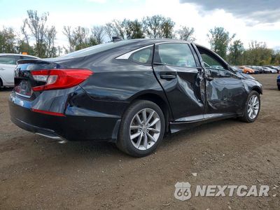 Trzecie zdjęcie samochodu z tyłu: 2022 HONDA ACCORD LX VIN:1HGCV1F1XNA069253 - miniatura