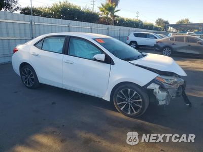 Czwarte zdjęcie samochodu z boku: 2019 TOYOTA COROLLA SE VIN:2T1BURHE8KC134751 - miniatura