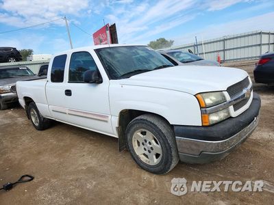 Czwarte zdjęcie samochodu z boku: 2005 CHEVROLET SILVERADO C1500 VIN:1GCEC19Z65Z229337 - miniatura