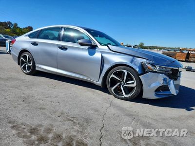 Czwarte zdjęcie samochodu z boku: 2018 HONDA ACCORD LX VIN:1HGCV1F18JA139990 - miniatura