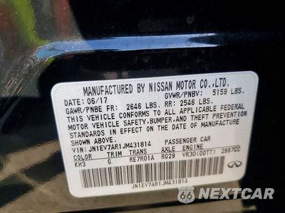 Zdjęcie 13 z 13 samochodu: 2018 INFINITI Q50 3.0T LUXE VIN:JN1EV7AR1JM431814 - miniatura