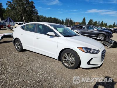 Czwarte zdjęcie samochodu z boku: 2018 HYUNDAI ELANTRA SEL VIN:5NPD84LF2JH386443 - miniatura