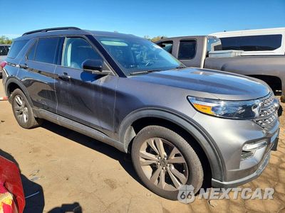 Czwarte zdjęcie samochodu z boku: 2022 FORD EXPLORER XLT VIN:1FMSK8DH4NGC14422 - miniatura