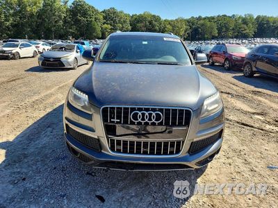 Czwarte zdjęcie samochodu z boku: 2015 AUDI Q7 PREMIUM VIN:WA1WMAFE4FD022912 - miniatura