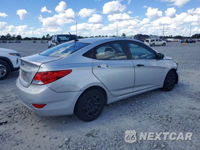 Trzecie zdjęcie samochodu z tyłu: 2014 HYUNDAI ACCENT GLS VIN:KMHCT4AE1EU589528 - miniatura
