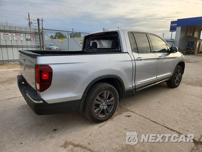 Trzecie zdjęcie samochodu z tyłu: 2019 HONDA RIDGELINE SPORT VIN:5FPYK3F17KB040294 - miniatura