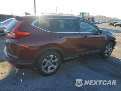 Trzecie zdjęcie samochodu z tyłu: 2018 HONDA CR-V EX VIN:7FARW1H54JE053626 - miniatura