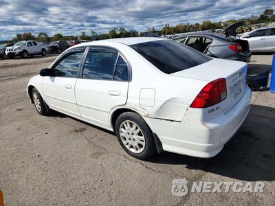Drugie zdjęcie samochodu z przodu: 2005 HONDA CIVIC LX VIN:2HGES16515H586284 - miniatura