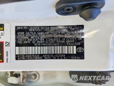 Zdjęcie 12 z 12 samochodu: 2018 TOYOTA CAMRY SE VIN:4T1B11HKXJU514879 - miniatura