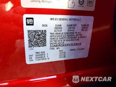 Zdjęcie 13 z 13 samochodu: 2027 CHEVROLET TRAVERSE LT VIN:1GNERGKSXVJ133019 - miniatura
