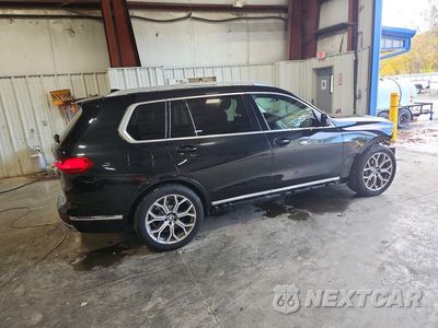 Trzecie zdjęcie samochodu z tyłu: 2020 BMW X7 XDRIVE40I VIN:5UXCW2C03L9A00580 - miniatura