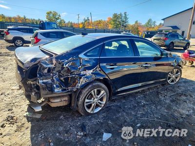 Trzecie zdjęcie samochodu z tyłu: 2019 HYUNDAI SONATA LIMITED VIN:5NPE34AF3KH808002 - miniatura