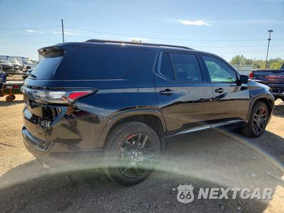 Trzecie zdjęcie samochodu z tyłu: 2018 CHEVROLET TRAVERSE PREMIER VIN:1GNEVJKW8JJ206524 - miniatura