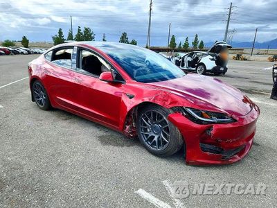 Czwarte zdjęcie samochodu z boku: 2025 TESLA MODEL 3 VIN:5YJ3E1EA8SF052731 - miniatura