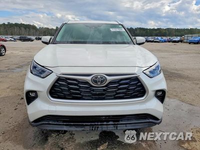 Piąte zdjęcie samochodu w środku: 2020 TOYOTA HIGHLANDER XLE VIN:5TDHZRAH3LS023095 - miniatura