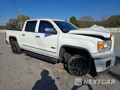 Czwarte zdjęcie samochodu z boku: 2014 GMC SIERRA K1500 SLE VIN:3GTU2UEC4EG165901 - miniatura