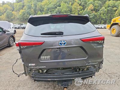 Zdjęcie 6 z 13 samochodu: 2021 TOYOTA HIGHLANDER HYBRID PLATINUM VIN:5TDEBRCH6MS031228 - miniatura