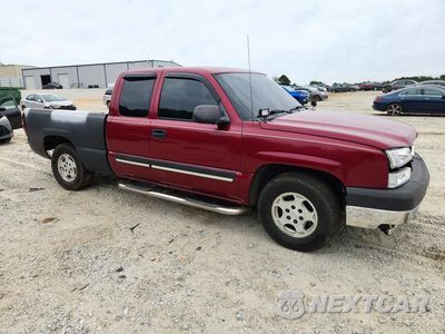 Czwarte zdjęcie samochodu z boku: 2004 CHEVROLET SILVERADO C1500 VIN:2GCEC19V441295213 - miniatura