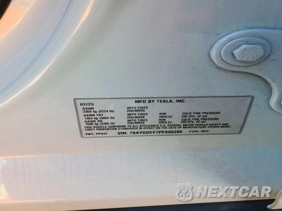 Zdjęcie 13 z 13 samochodu: 2023 TESLA MODEL Y VIN:7SAYGDEE7PF696395 - miniatura