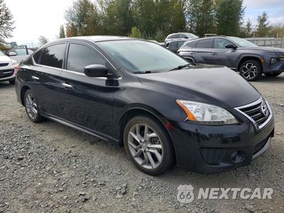 Czwarte zdjęcie samochodu z boku: 2013 NISSAN SENTRA S VIN:3N1AB7AP5DL633138 - miniatura