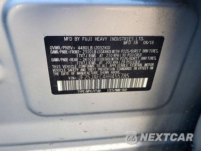 Zdjęcie 14 z 14 samochodu: 2017 SUBARU FORESTER 2.5I PREMIUM VIN:JF2SJAEC4HH455785 - miniatura