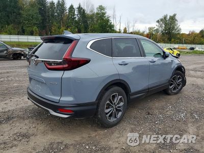 Trzecie zdjęcie samochodu z tyłu: 2021 HONDA CR-V EX VIN:2HKRW2H53MH635210 - miniatura