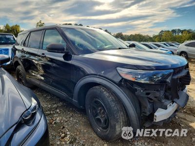 Czwarte zdjęcie samochodu z boku: 2020 FORD EXPLORER POLICE INTERCEPTOR VIN:1FM5K8AB1LGC93140 - miniatura