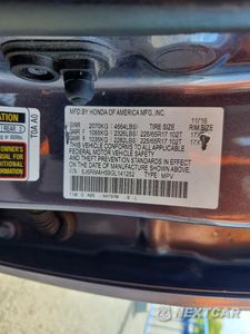 Zdjęcie 13 z 13 samochodu: 2016 HONDA CR-V EX VIN:5J6RM4H59GL141252 - miniatura