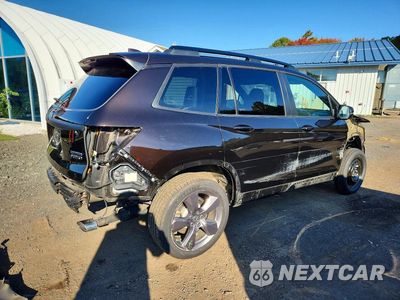 Trzecie zdjęcie samochodu z tyłu: 2020 HONDA PASSPORT TOURING VIN:5FNYF8H98LB009604 - miniatura