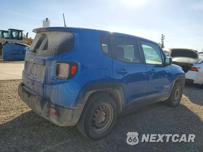 Trzecie zdjęcie samochodu z tyłu: 2020 JEEP RENEGADE SPORT VIN:ZACNJAAB8LPL87899 - miniatura