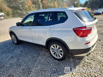 Drugie zdjęcie samochodu z przodu: 2014 BMW X3 XDRIVE28I VIN:5UXWX9C58E0D43732 - miniatura