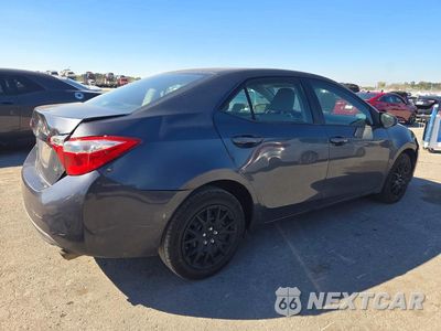 Trzecie zdjęcie samochodu z tyłu: 2016 TOYOTA COROLLA LE VIN:5YFBURHE8GP516611 - miniatura