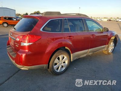 Trzecie zdjęcie samochodu z tyłu: 2011 SUBARU OUTBACK 2.5I LIMITED VIN:4S4BRBKC7B3382008 - miniatura