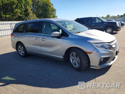 Czwarte zdjęcie samochodu z boku: 2020 HONDA ODYSSEY EXL VIN:5FNRL6H74LB073378 - miniatura