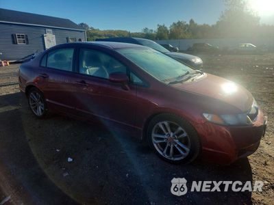 Czwarte zdjęcie samochodu z boku: 2010 HONDA CIVIC LX VIN:2HGFA1F51AH587470 - miniatura
