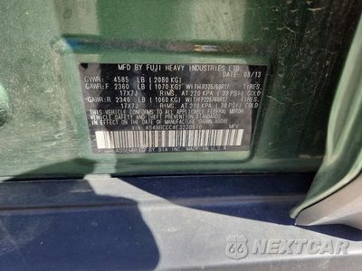 Zdjęcie 13 z 13 samochodu: 2014 SUBARU OUTBACK 2.5I PREMIUM VIN:4S4BRCCC4E3220670 - miniatura