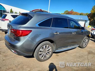 Trzecie zdjęcie samochodu z tyłu: 2014 ACURA MDX TECHNOLOGY VIN:5FRYD4H46EB003188 - miniatura