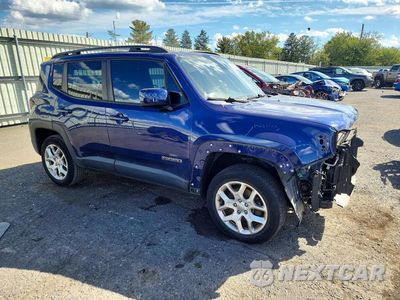 Czwarte zdjęcie samochodu z boku: 2017 JEEP RENEGADE LATITUDE VIN:ZACCJBBB7HPG35971 - miniatura