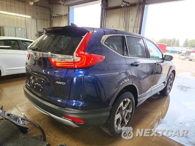Trzecie zdjęcie samochodu z tyłu: 2019 HONDA CR-V EXL VIN:7FARW2H86KE001108 - miniatura