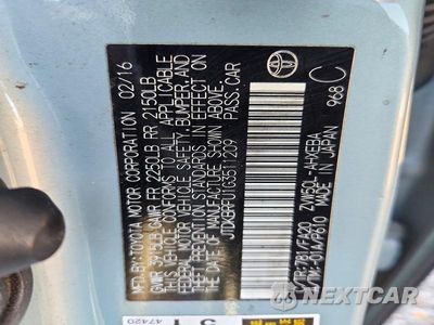 Zdjęcie 13 z 13 samochodu: 2016 TOYOTA PRIUS TWO VIN:JTDKBRFU1G3511209 - miniatura