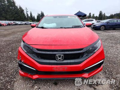 Piąte zdjęcie samochodu w środku: 2019 HONDA CIVIC LX VIN:2HGFC2F69KH514907 - miniatura