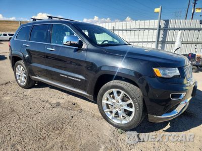 Czwarte zdjęcie samochodu z boku: 2016 JEEP GRAND CHEROKEE SUMMIT VIN:1C4RJFJT3GC378564 - miniatura