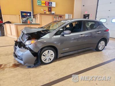 2019 NISSAN LEAF S 1N4AZ1CP7KC305799 - główne zdjęcie licytacji z USA - miniatura
