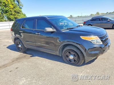 Czwarte zdjęcie samochodu z boku: 2014 FORD EXPLORER POLICE INTERCEPTOR VIN:1FM5K8AR9EGB27416 - miniatura