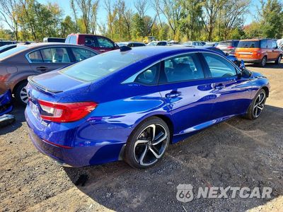 Trzecie zdjęcie samochodu z tyłu: 2022 HONDA ACCORD HYBRID SPORT VIN:1HGCV3F25NA004413 - miniatura