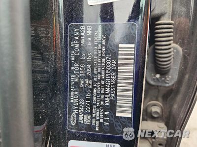 Zdjęcie 12 z 12 samochodu: 2023 HYUNDAI ELANTRA SEL VIN:KMHLM4AG1PU503071 - miniatura