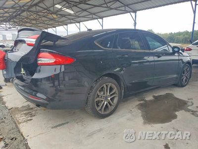 Trzecie zdjęcie samochodu z tyłu: 2017 FORD FUSION SE VIN:3FA6P0HD6HR401874 - miniatura