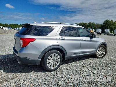 Trzecie zdjęcie samochodu z tyłu: 2020 FORD EXPLORER LIMITED VIN:1FMSK7FH4LGC75838 - miniatura