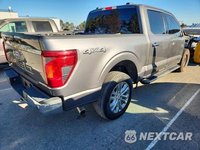Trzecie zdjęcie samochodu z tyłu: 2024 FORD F150 XLT VIN:1FTFW3LDXRFA09596 - miniatura